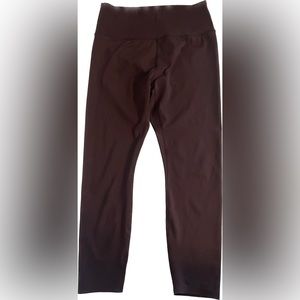 Spyder Women’s Maroon Patterned Leggings Size Large